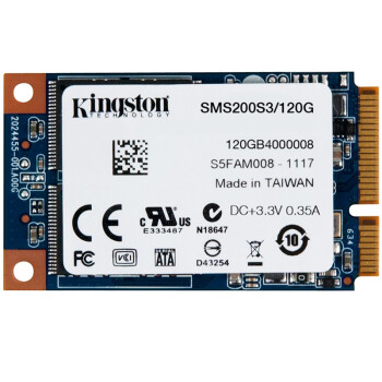 金士顿(Kingston)MS200 120GB MSATA 固态硬盘