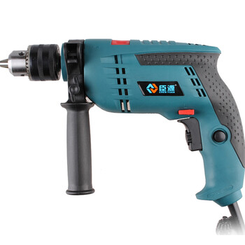 臣源13毫米冲击钻多功能电钻两用手电钻套装