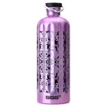SIGG希格 运动水瓶纯铝1000ml 瑞士浪漫山地8184.40 赠水瓶套/专业瓶刷