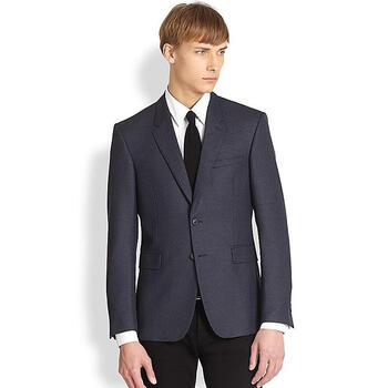 巴宝莉 burberry 男式休闲西装 blue q00079242 40