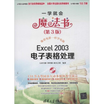 Excel 2003电子表格处理一学就会魔法书(第3版