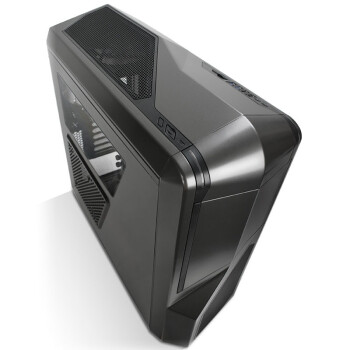 恩杰（NZXT） PHANTOM 410 小幻影 中塔游戏机箱 枪灰 (原生USB3.0/背部走线/自带三个静音风扇/全兼容SSD)
