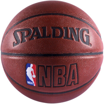 Spalding 斯伯丁 64-287/74-601Y 室内外兼用 PU皮彩色运球人NBA专业篮球