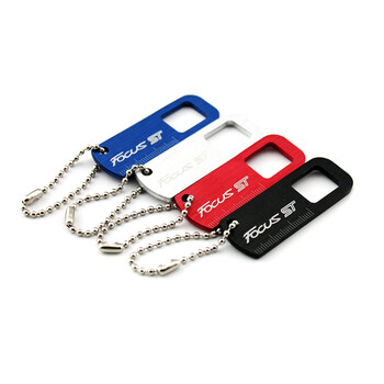 燃点车品 车钥匙挂件 新福克斯ST 钥匙扣 铝合