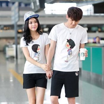 冰丝漫【货到付款】2014<em>情侣</em>套装<em>韩国</em>版沙滩