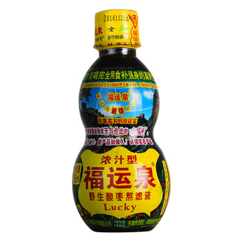 福运泉 野生酸枣汁饮料 266ml*18瓶 整箱