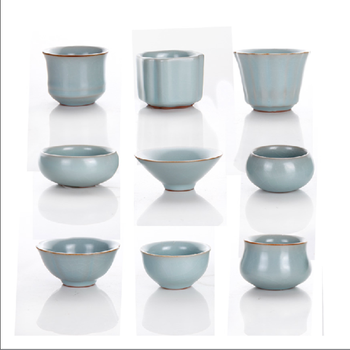 金马莲花正品汝窑单杯品杯茶杯开片禅定杯瓜瓣杯精美赛晓芳特价 小圆杯【图片 价格 品牌 报价】-京东商城