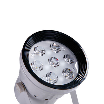 VNC LED 轨道灯 led轨道射灯 服装店节能灯照明灯射灯10D 7W暖白光(白壳)