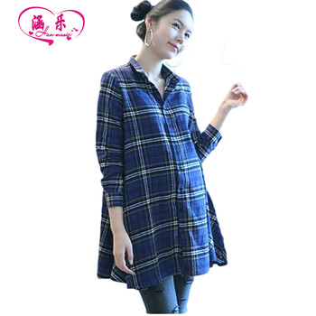 气质格吊脖衬衫 蓝格小组,气质格吊脖衬衫 蓝格