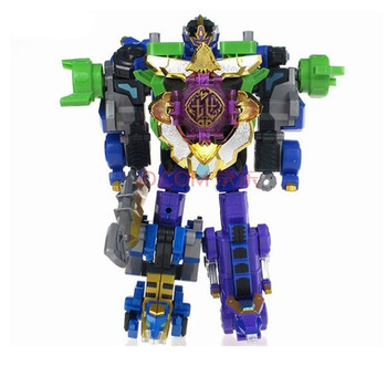 奥迪双钻 巨神战机队玩具 破天战击王终级合体