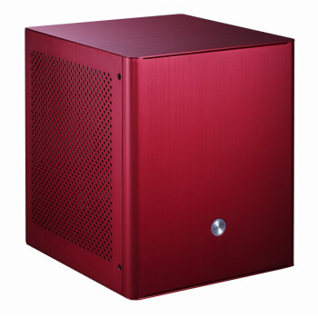 乔思伯（JONSBO） V3+ ITX机箱 全铝 红色 支持标准大电源
