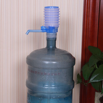 华庭丽娜 加厚版手压式 纯净水吸水器  桶装水抽水器  倒置气压式取水器 饮水器具 取水器