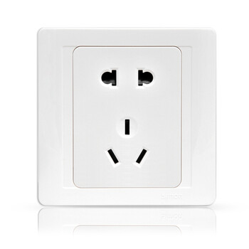 西蒙(Simon)电气55系列开关插座五孔二三插面