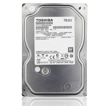东芝(TOSHIBA) 1TB 7200转32M SATA3 台式机硬盘(DT01ACA100)