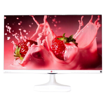 LG 27MP65VQW 27英寸LED背光IPS健康不闪屏 （HDMI DVI VGA）液晶显示器 白色