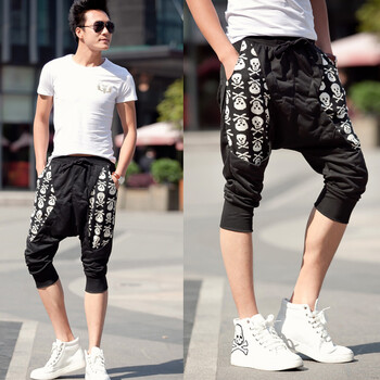 货到付款 古莱登 2014夏<em>新款男短裤</em>韩版时尚骷