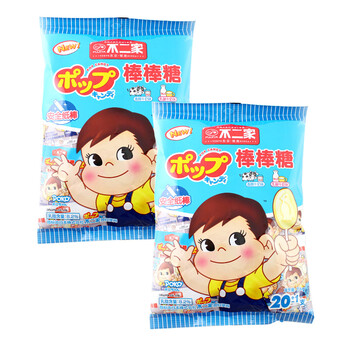 不二家牛奶棒棒糖116g*2袋 香醇牛奶味 乳酸牛奶味