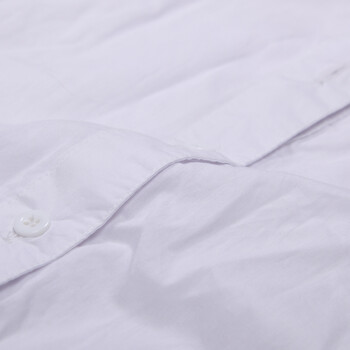 茵曼Inman 2012新品 棉女装衬衫 女 短袖B10082 白色 L