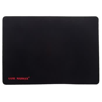游戏狂人（GAME MADMAN) GM320（粗面） 布垫 鼠标垫 黑色
