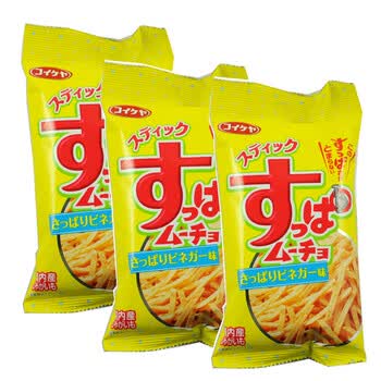 日本原装进口食品 湖池屋 酸味薯条 50g*3包 #0309