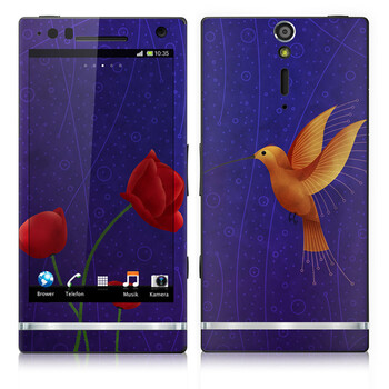 IdeaSkin 索尼 LT26i/Xperia S/Xperia Arc HD 皮肤 蜂鸟 外壳保护套皮贴膜 BDGA750479