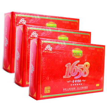 好想你红枣 若羌枣 六星特级金枣情 1658g精品礼盒x3