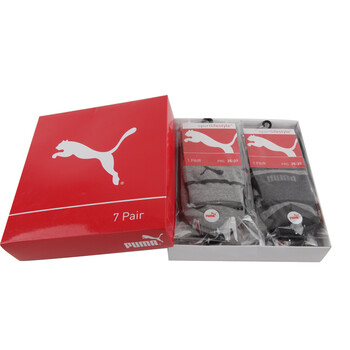 PUMA 彪马 男士商务休闲棉袜 7双礼盒装