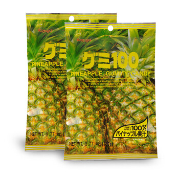 春日井菠萝味软糖107g*2袋
