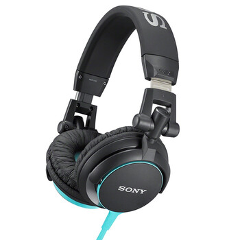 索尼SONY MDR-V55 DJ头戴耳机 蓝