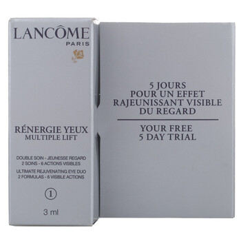 兰蔻Lancome塑颜焕采双效眼霜组合 3ml+1g