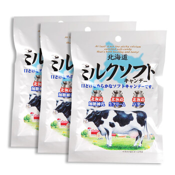 理本北海道乳脂糖52g*3袋