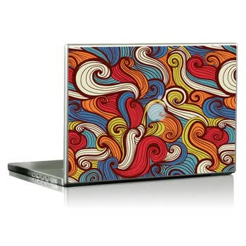 SkinAT 苹果笔记本MacBook外壳A面保护贴膜 3M材料 卷卷花纹 Pro 15 (Retina)