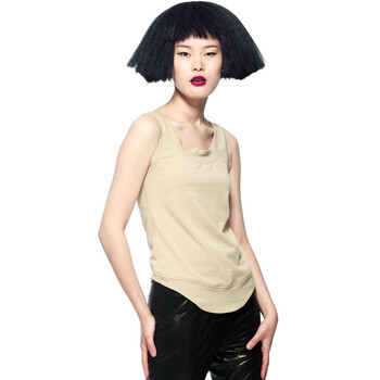 CELLMICELL 巴哈米舍 2012春夏新款女装 高品质棉 百搭实用时尚背心 打底背心 707AB904 浅驼色 L
