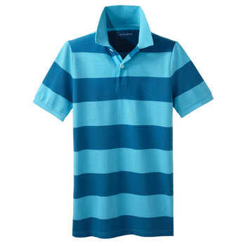 Giordano佐丹奴 Polo 男炫彩个性横间修身POLO 01012014 宝蓝 XL