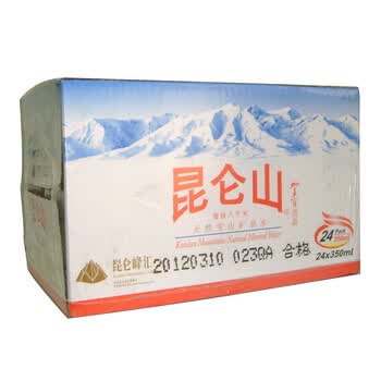 昆仑山矿泉水350ml*24瓶