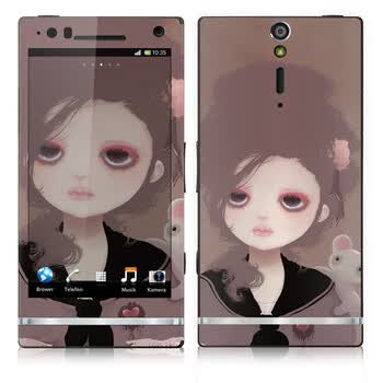 IdeaSkin 索尼 LT26i/Xperia S/Xperia Arc HD 皮肤 艾玛 手机外壳保护套皮贴膜 BDGA620327