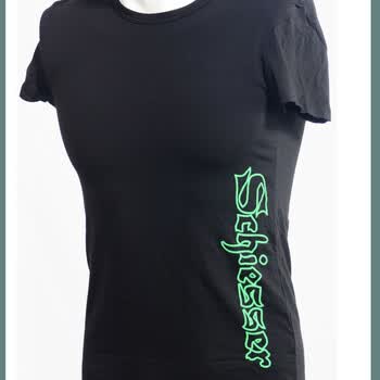 舒雅 schiesser SUPIMA棉 男士短袖T恤衫 35-1824M 5019黑印绿 XXL