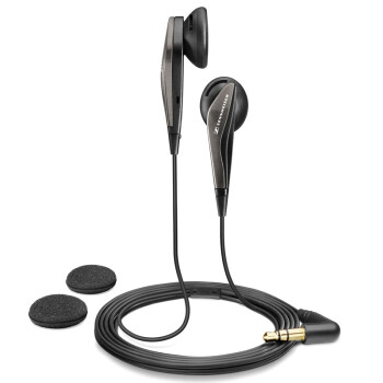森海塞尔（Sennheiser）耳塞 MX375 强劲低音驱动立体声耳塞 黑色