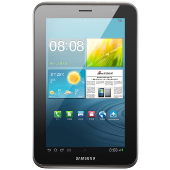 三星（SAMSUNG）Galaxy Tab P3110 7英寸（Android 4.0 双核 1G 8GB）WIFI版 冰银
