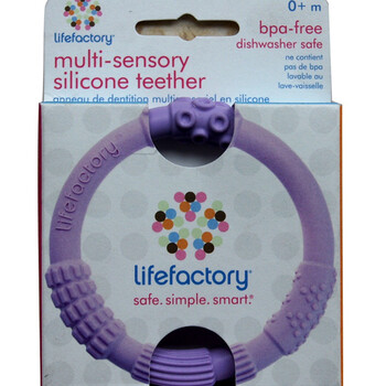 Lifefactory多感知性牙胶 浅紫