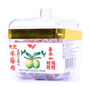 台湾进口 美元迷你盒冰梅肉 100g（25g*4盒） 共4盒