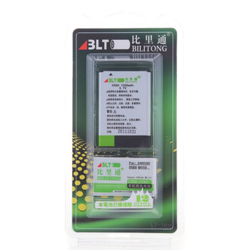 比里通（BILITONG）S5580 手机电池 适用于三星（SAMSUNG）M500/M570/M550/W309/W319/EB404465VU等机型