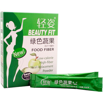 轻姿绿色蔬果高纤代餐粉140g*2