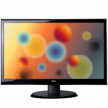 冠捷（AOC）E2450SWD 23.6英寸宽屏LED显示器（黑色）