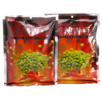 中国台湾盛香珍香辣青豆240g*2袋