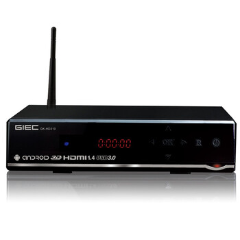 杰科（GIEC） GK-HD310plus RTD1186新锐3D智能高清硬盘播放器 典雅黑