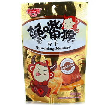 金丝猴馋嘴猴豆干秘制五香牛肉味108g*8袋