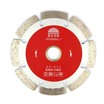 新比克斯(Newbakers) KS-012 4"/105mm云石片、切割片 花岗岩/大理石系列