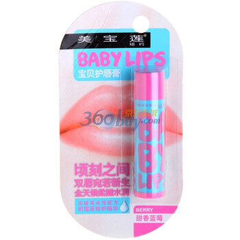 Maybelline美宝莲宝贝护唇膏-香甜蓝莓