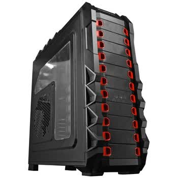 鑫谷（Segotep）雷诺塔T1 全塔式机箱（原生USB3.0/7个SSD硬盘位/20cm风扇/背部理线）